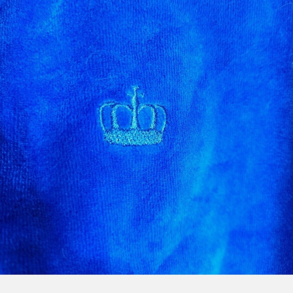 Juicy Couture Royal Blue Velour Jacket - Picture 3 of 8